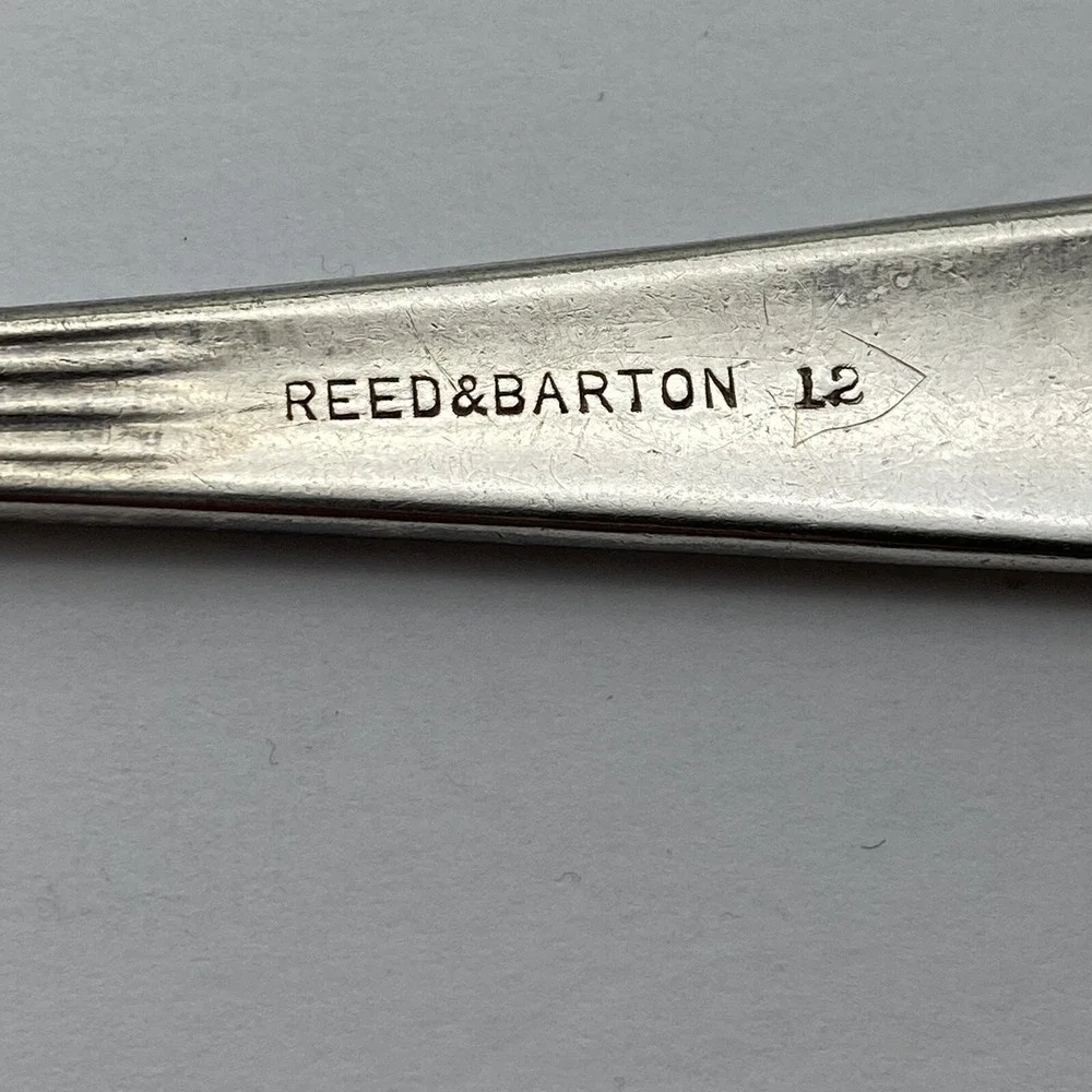 VTG Reed & Barton Italian 1885 Silverplate Tablespoons Set Of 4‎ 8.25